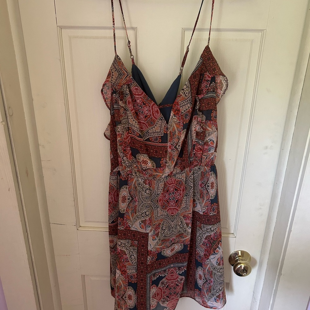 BCBGeneration Multicolor Paisley Dress